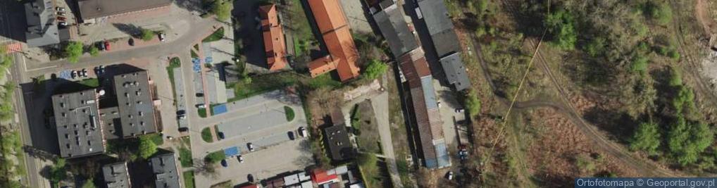 Zdjęcie satelitarne Stowarzyszenie Opieki Hospicyjnej i Paliatywnej im Jana Pawła II w Rudzie Śląskiej