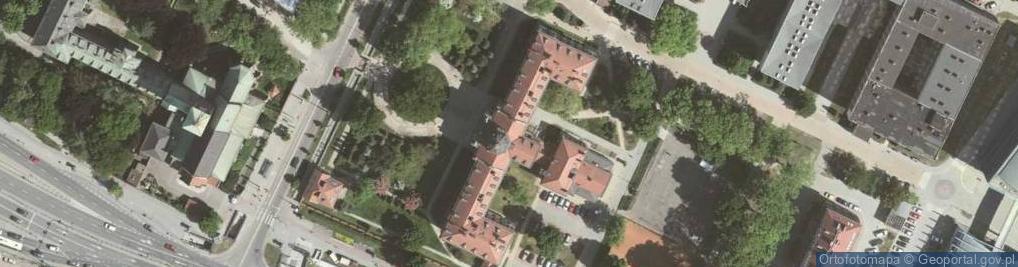 Zdjęcie satelitarne Stowarzyszenie Parlamentu Studenckiego Uniwersytetu Ekonomicznego w Krakowie
