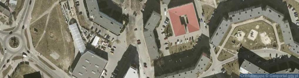 Zdjęcie satelitarne Stowarzyszenie Promocji Zdrowia Qigong Lecący Żuraw