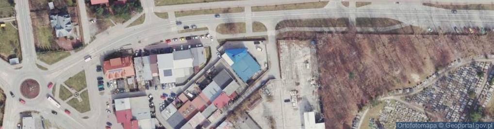 Zdjęcie satelitarne Stowarzyszenie Przedsiębiorców Województwa Świętokrzyskiego i Ościennych