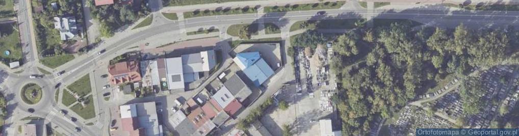 Zdjęcie satelitarne Stowarzyszenie Przedsiębiorców Województwa Świętokrzyskiego i Ościennych