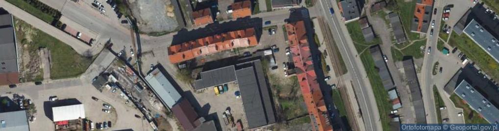 Zdjęcie satelitarne Stowarzyszenie Przewoźników Eltax w Elblągu