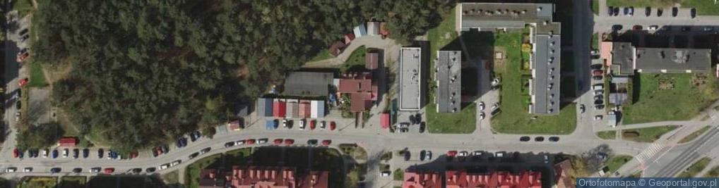 Zdjęcie satelitarne Stowarzyszenie Przyjaciół Dąbrowy Dąbrówki
