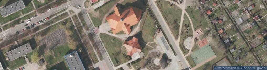 Zdjęcie satelitarne Stowarzyszenie Przyjaciół Sośnicy