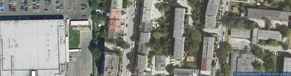Zdjęcie satelitarne Stowarzyszenie Przyjaciół Zespołu Promyki Krakowa
