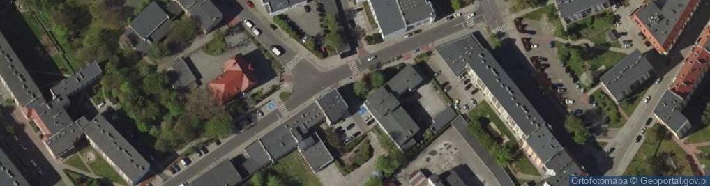 Zdjęcie satelitarne Stowarzyszenie Przyszłość Regionu Raciborskiego z Siedzibą w Raciborzu