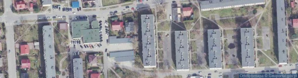 Zdjęcie satelitarne Stowarzyszenie Psychotroniczne Nada w Ostrowcu Świętokrzyskim