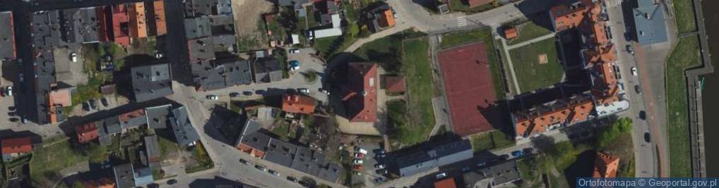 Zdjęcie satelitarne Stowarzyszenie Rodzina Kolpinga przy Parafii Podwyższenia Krzyża Świętego w Tczewie