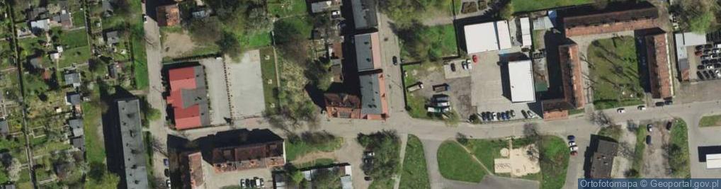 Zdjęcie satelitarne Stowarzyszenie Romów Górnego Śląska