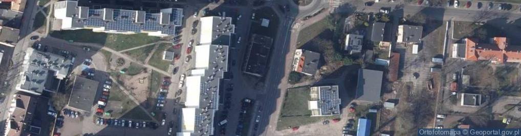 Zdjęcie satelitarne Stowarzyszenie Romów Zachodniopomorskich Terne Cierchenia w Świnoujściu