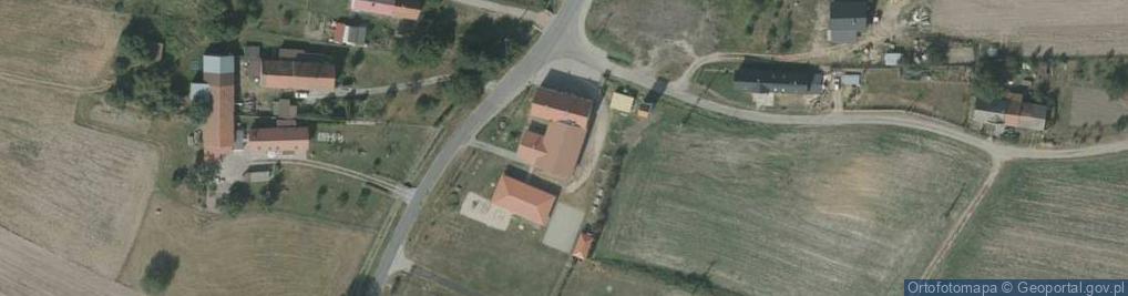 Zdjęcie satelitarne Stowarzyszenie Rozwoju Wsi Włodary Villa Vlokmari