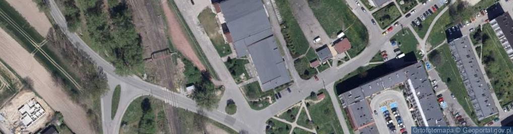 Zdjęcie satelitarne Stowarzyszenie Społeczne Klub Kibica KS Jastrzębie Borynia w Jastrzębiu Zdroju