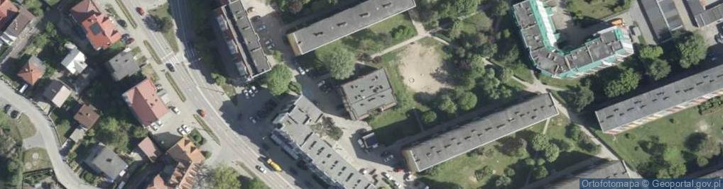 Zdjęcie satelitarne Stowarzyszenie Społeczno Turystyczne Łek