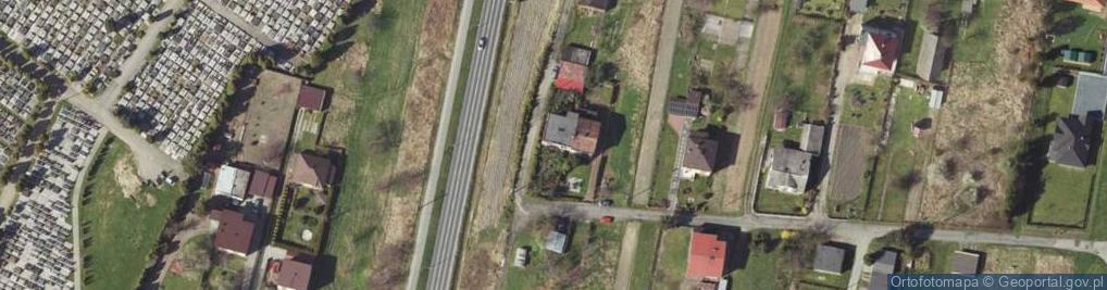 Zdjęcie satelitarne Stowarzyszenie Społeczny Komitet Eksploatacji Ciepłociągu w Oświęcimiu Dworach