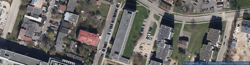 Zdjęcie satelitarne Stowarzyszenie Studentów i Absolwentów Centrum Studiów Latynoamerykańskich Uniwersytetu Warszawskiego Puente
