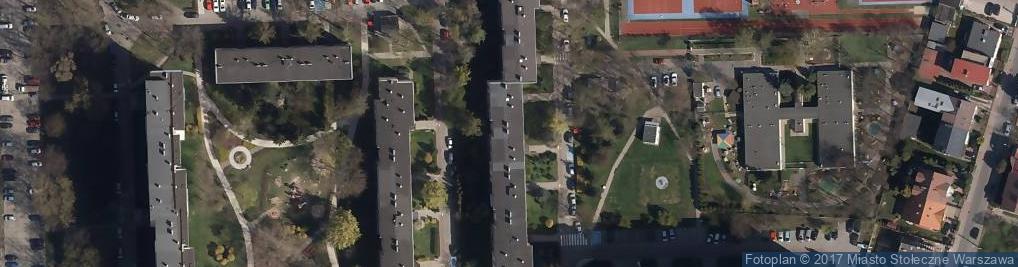 Zdjęcie satelitarne Stowarzyszenie Twórców Malarzy i Rzeźbiarzy Warszawa Stare Miasto