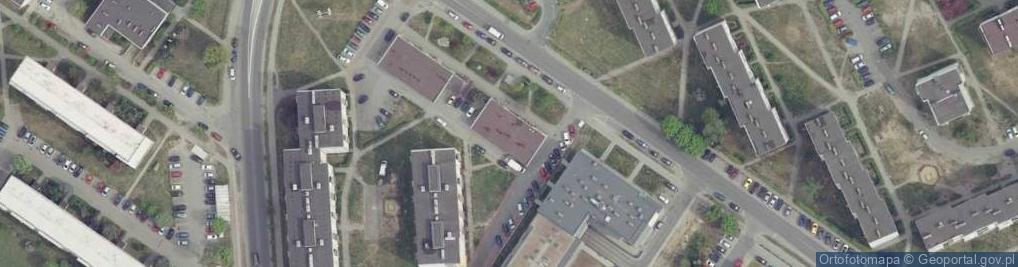 Zdjęcie satelitarne Stowarzyszenie Uwłaszczeniowe Członków Spółdzielni Mieszkaniowej w Płońsku