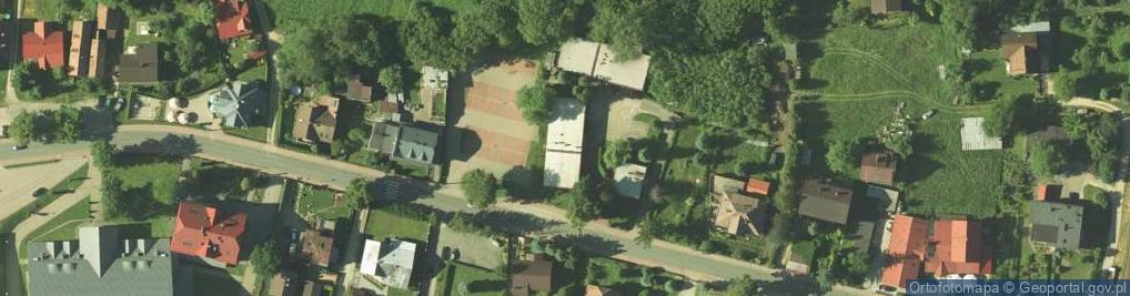 Zdjęcie satelitarne Stowarzyszenie Visegrad Maraton Rytro