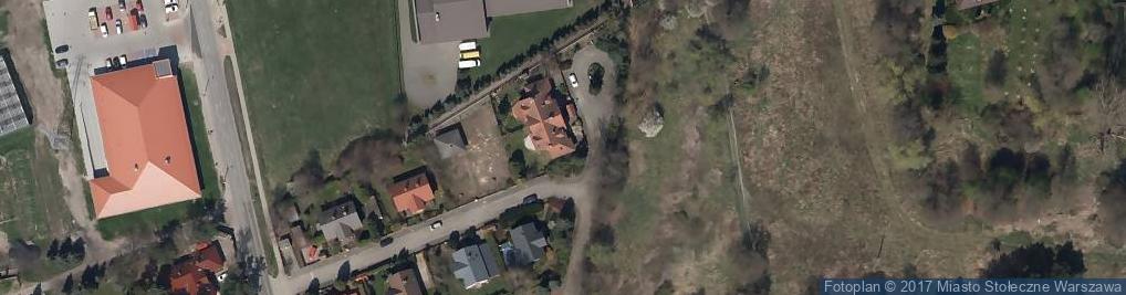 Zdjęcie satelitarne Stowarzyszenie Właścicieli Domów Jednorodzinnych Mochtyńska