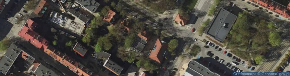 Zdjęcie satelitarne Stowarzyszenie Właścicieli i Współwłaścicieli Nieruchomości w Olsztynie