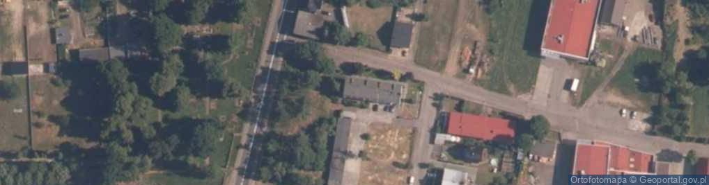 Zdjęcie satelitarne Stowarzyszenie Właścicieli Rodzinnych Ogrodów Działkowych Nad Zalewem Biskupice Brzózki
