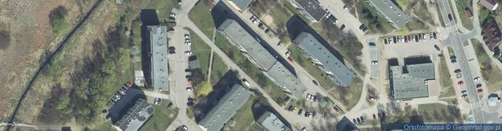 Zdjęcie satelitarne Stowarzyszenie Wspierania Budowy Krytej Pływalni w Hajnówce