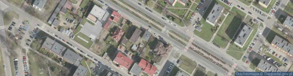 Zdjęcie satelitarne Stowarzyszenie Wspierania Samorządności Mieszkańców Dąbrowy Górniczej