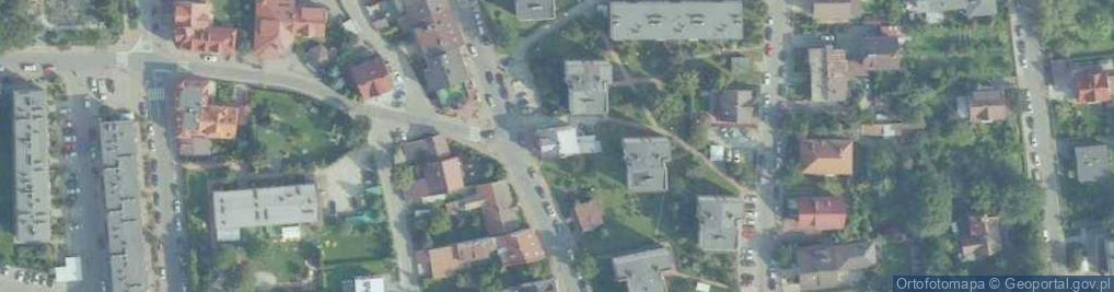 Zdjęcie satelitarne Stowarzyszenie Wspólnota Myślenice