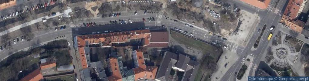 Zdjęcie satelitarne Stowarzyszenie Wychowanków Gimnazjum i Liceum Ogólnokształcącego im A Asnyka w Kaliszu