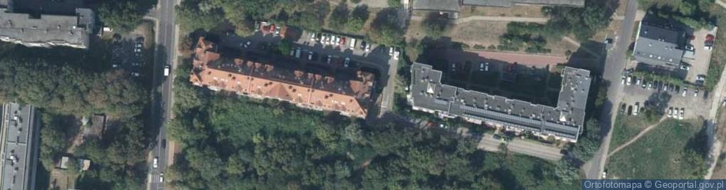 Zdjęcie satelitarne Stowarzyszenie Wykorzystywania Inicjatyw Społeczno Gospodarczych