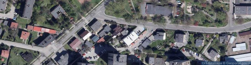 Zdjęcie satelitarne Stowarzyszenie Ziemi Rybnickiej Region z Siedzibą w Rybniku