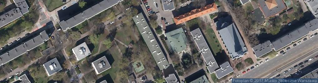 Zdjęcie satelitarne Straż Miejska I Oddział Terenowy Śródmieście