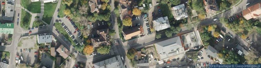 Zdjęcie satelitarne Straż Miejska w Zabrzu