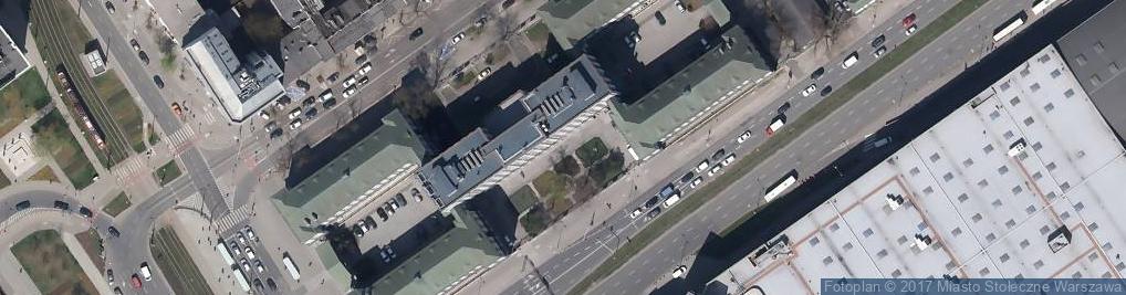 Zdjęcie satelitarne Straż Ochrony Kolei - Komenda Główna