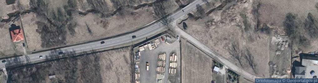 Zdjęcie satelitarne STREFA DREWNA