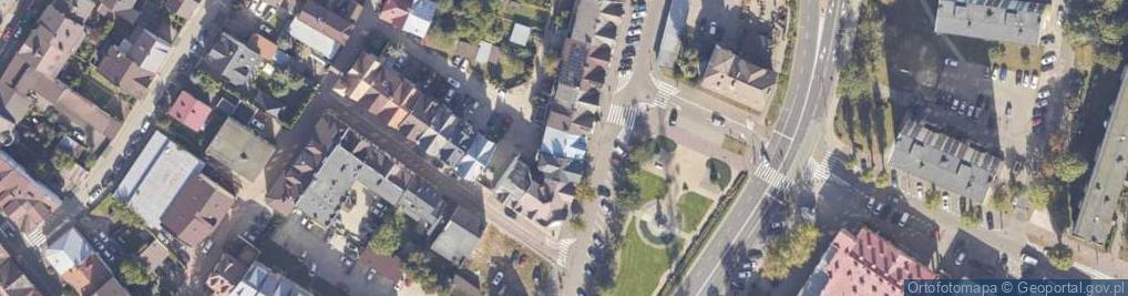 Zdjęcie satelitarne Strefa Finansów Aldona Opęchowska