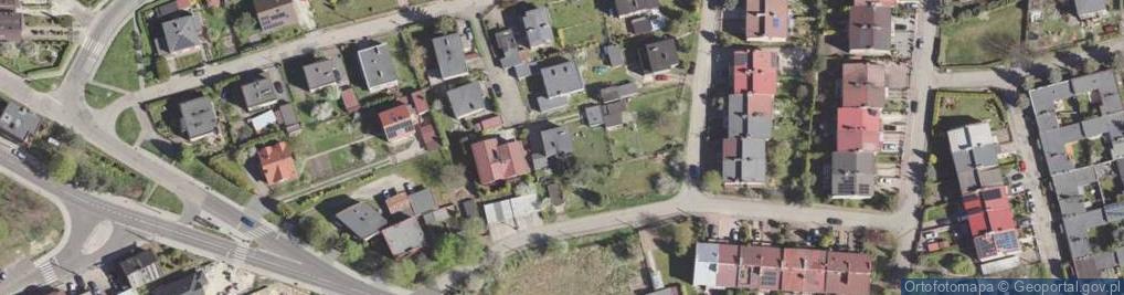Zdjęcie satelitarne Strzałka Badania Nieniszczące Janusz Strzałka