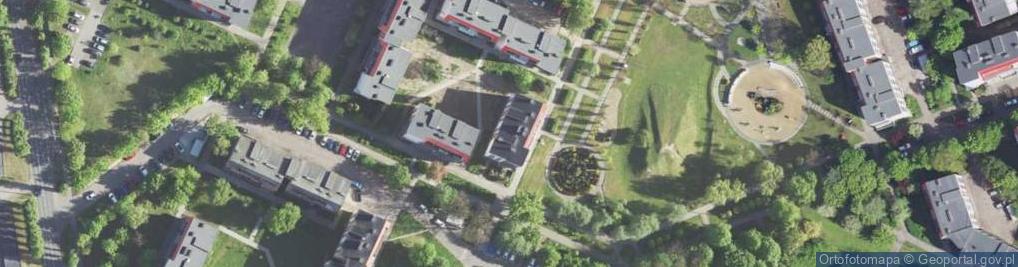 Zdjęcie satelitarne Studia Modelowania Sylwetki Gabinety Endermologii Orango