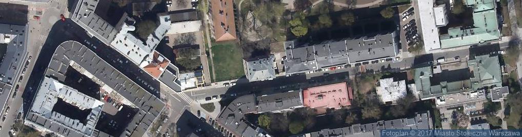 Zdjęcie satelitarne Studio As One Mariusz Dziurawiec Wspólnik Spółki Cywilnej