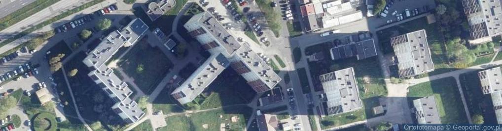 Zdjęcie satelitarne Studio Fryzur i Kosmetyki Wiesława Żak