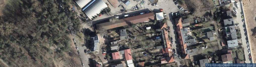 Zdjęcie satelitarne Studio Haftu Komputerowego Dystrybucja Odzieży Justyna Piotrowska