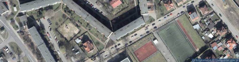 Zdjęcie satelitarne Studio Projektowe Architekt Arkadiusz Kuliś