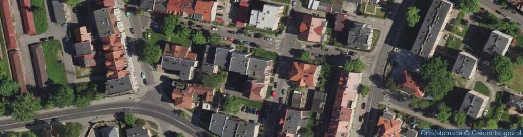 Zdjęcie satelitarne "Studio Wizażu" A.Konon-Patera, B-C.