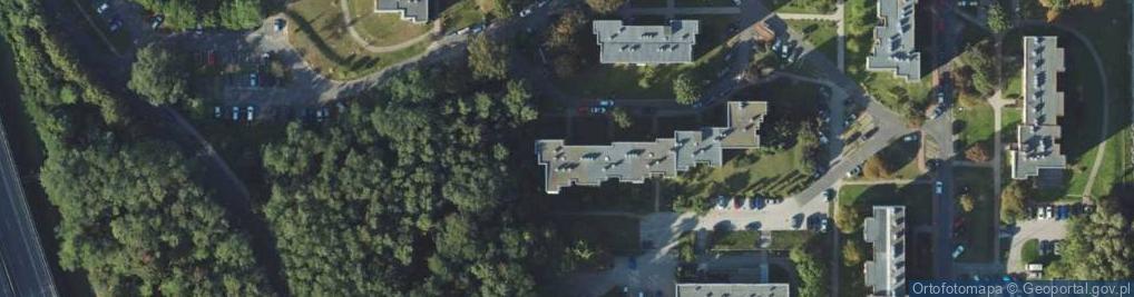 Zdjęcie satelitarne Studnie Zielona Góra
