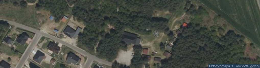 Zdjęcie satelitarne Stumilowy Lasek Sosnowy Dworek
