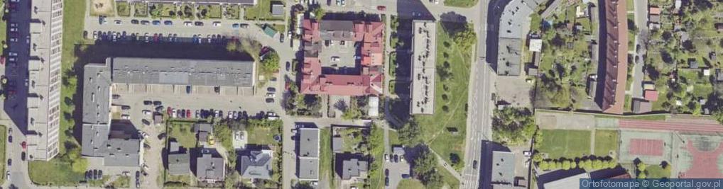 Zdjęcie satelitarne Styl B&K Krystyna Pawińska Beata Budny