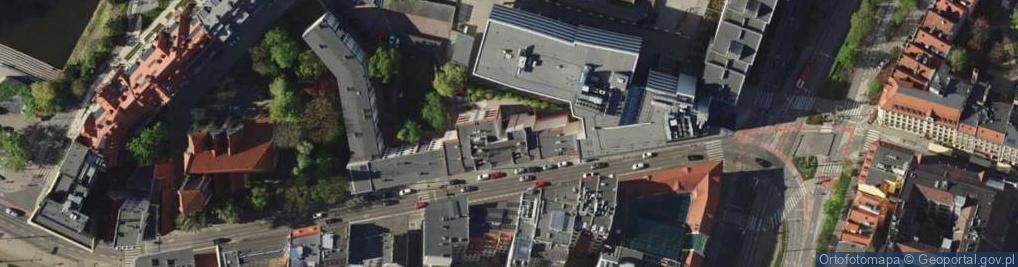 Zdjęcie satelitarne "Super-Projekt" Przedsiębiorstwo Projektowo-Usługowe Liberda Henryka