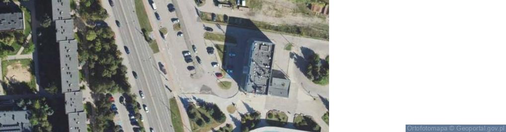 Zdjęcie satelitarne Suwalskie Biuro Geodezji i Terenów Rolnych Szwarc