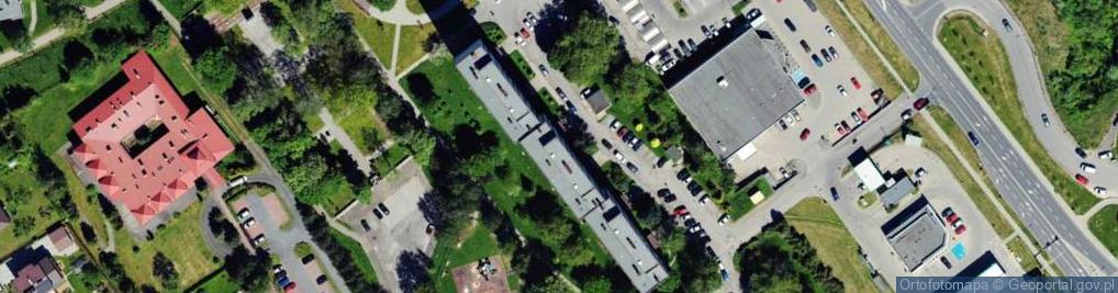 Zdjęcie satelitarne Świat Pierogów