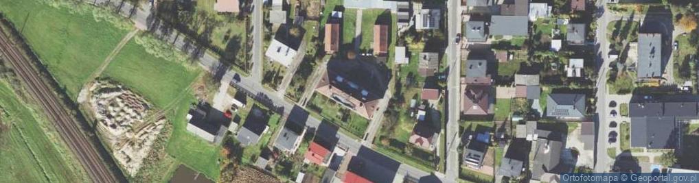 Zdjęcie satelitarne Świat Płytek Projektowanie i Aranżacja Wnętrz P Jankowy & M Jankowy